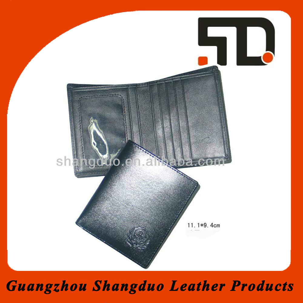 gz factory price promotional mens gifts custom leather wallet