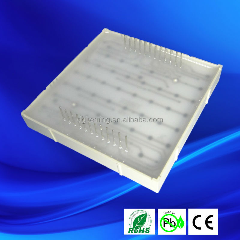 Full color red green blue square 8x8 dot array led rgb dmx led matrix