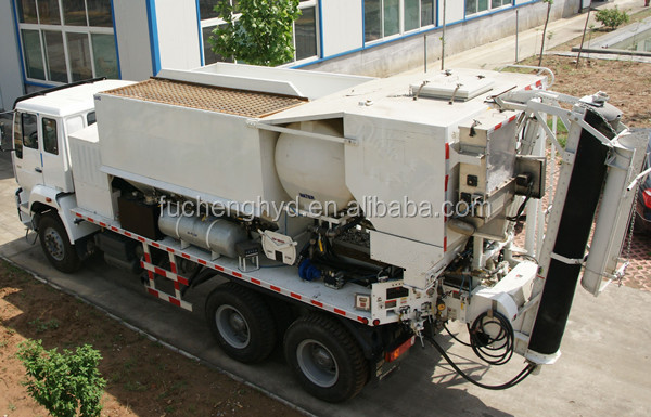 トラックがマウントされているfcm8.4s体積コンクリートミキサーのマニュアルを作る中国仕入れ・メーカー・工場