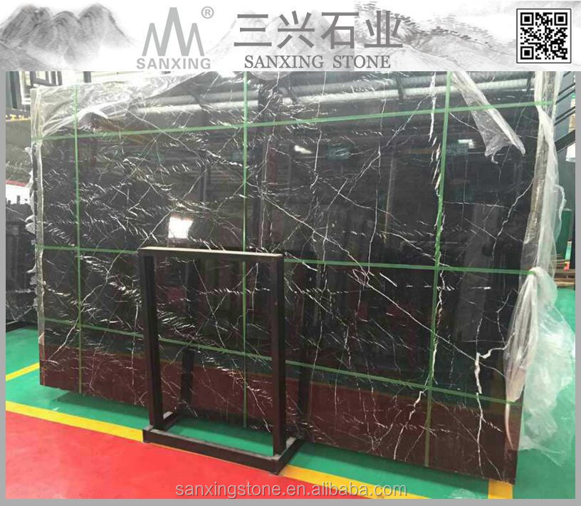Lobby decorazione pavimenti in marmo nero marquina marmo disegno ... Nero disegno pavimento