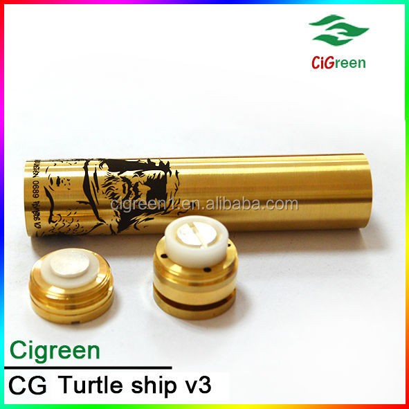 high quality mechanical mod turtle ship V1 V2 v3 mod, turtle ship v3 mod, with factory price