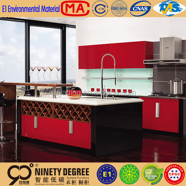 different sizes cinnamon melamine kitchen cabinet