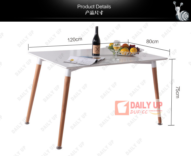 120センチ* 80センチ交渉四角いテーブル家のコーヒーテーブルビジター受信長い椅子木材ダイニングテーブルリビングルーム 家具仕入れ・メーカー・工場