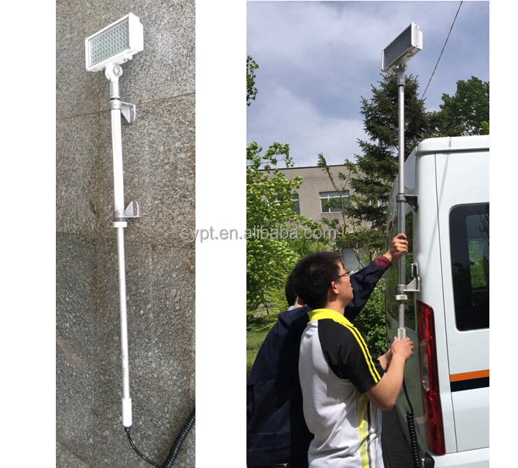 Fire Truck Led Telescopic Scene Light Pole Buy Telescopic Light Pole