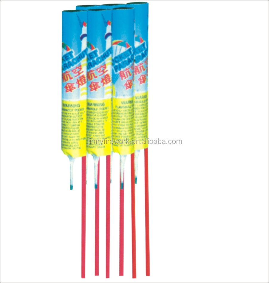 パラシュートロケットt0513un03361.4グラム消費者のボトル販売のためのロケット花火問屋・仕入れ・卸・卸売り