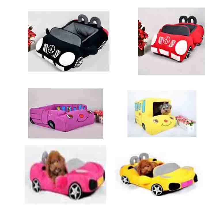 2017 New Style Red Car Shaped Dog Beds For Beautiful Girl Dog Buy