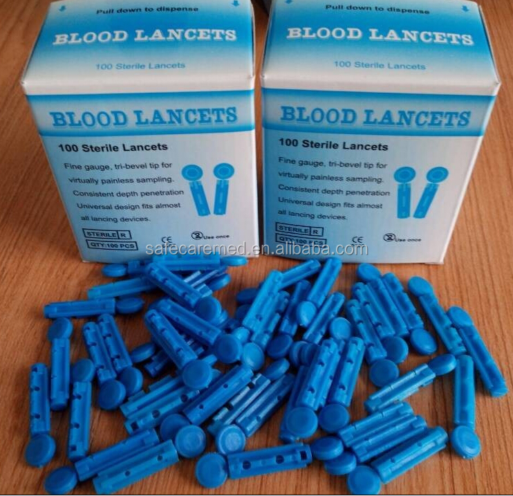 disposable blood twist-off blood lancet