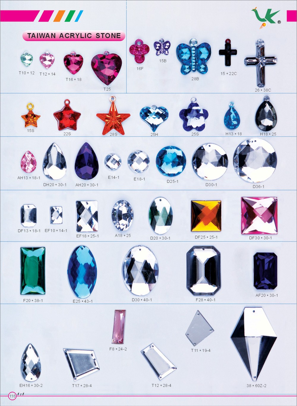 各種形色に接着剤アクリルラインストーン多面的なプラスチック製の宝石のクラフティング仕入れ・メーカー・工場