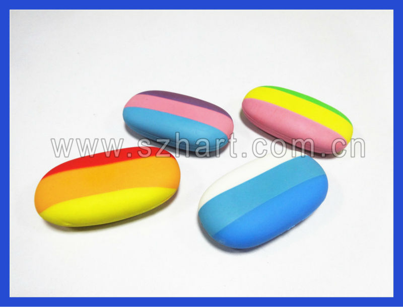 Cute lollipop shape eraser for kids gift