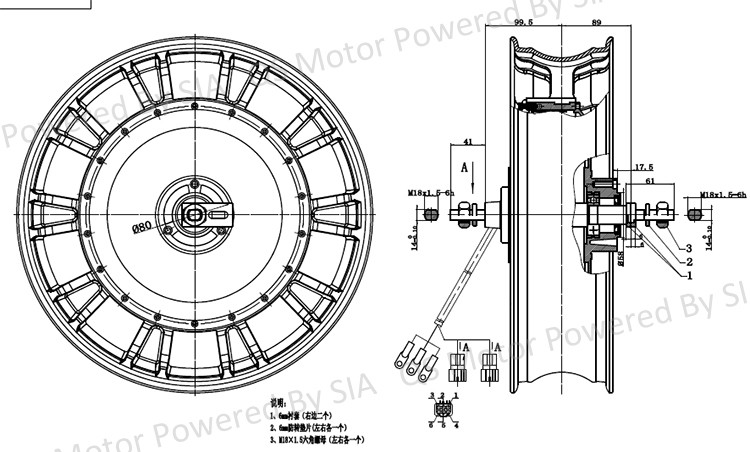 QS MOTOR,0.5-14kW Electric Hub Motor Manufacture China ... roda wiring diagram 