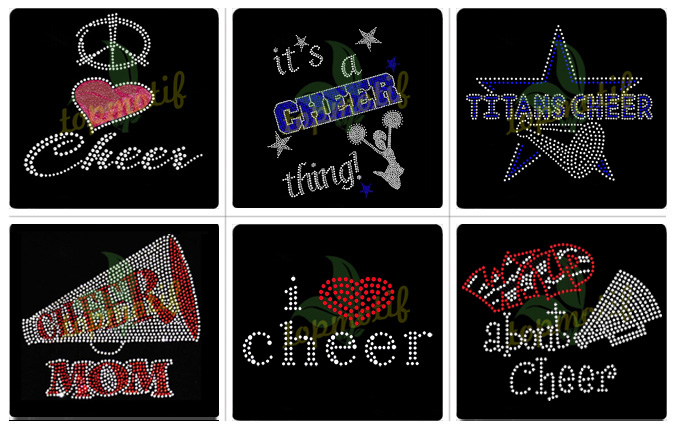 Iron On Bling Rhinestone Red Wine Hotfix Motif Designs For Aprons