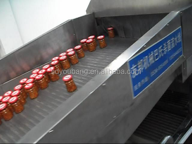 automatic food double layer pasteurization equipment