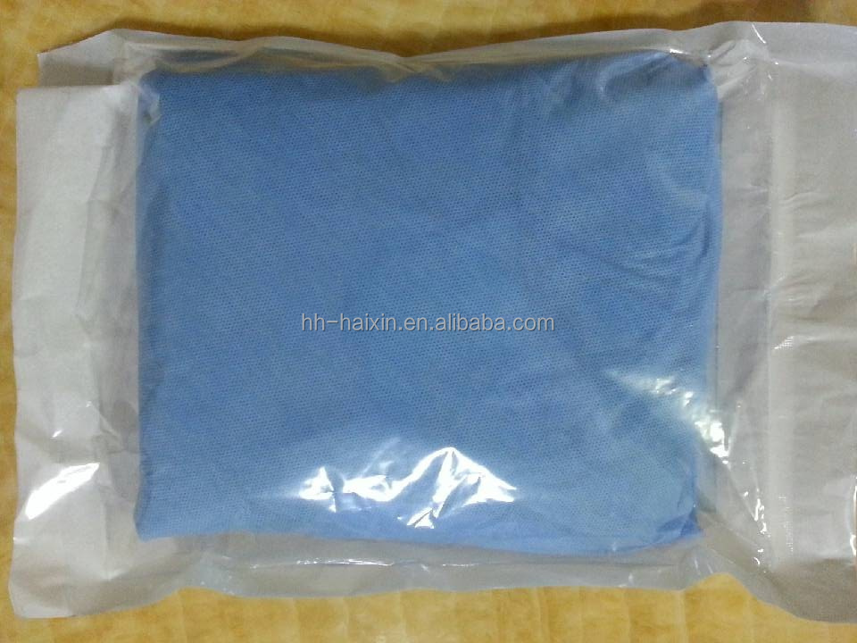 品質の製品haixinソフト不織布使い捨て手術衣低- リンティング仕入れ・メーカー・工場