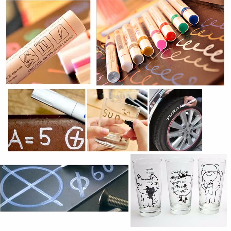 Conform Food Grade Test Permanent Bake Oven Ceramic Marker Pen,Ceramic