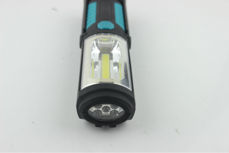 新しい5led+cobled作業用照明に磁石が付いているテールと上部のフックが問屋・仕入れ・卸・卸売り