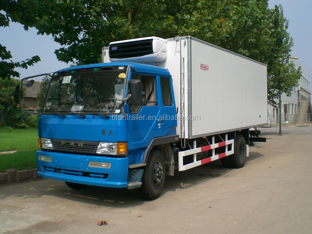 JIEFANG refrigerator freezer truck in dubai