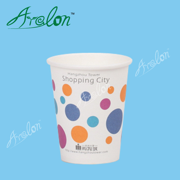 disposable custom printed 12oz double wall paper cups for hot coffee