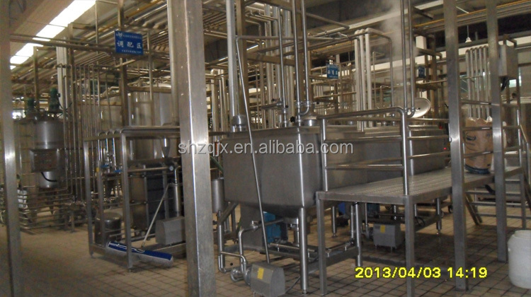 2000L/H Pasteurized milk complete processing line on turkey basis