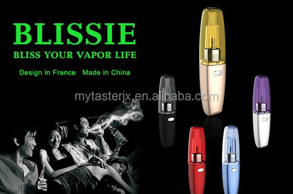 2014 New design unique blissie vaporizer pen electric cigarette blissie starter kit
