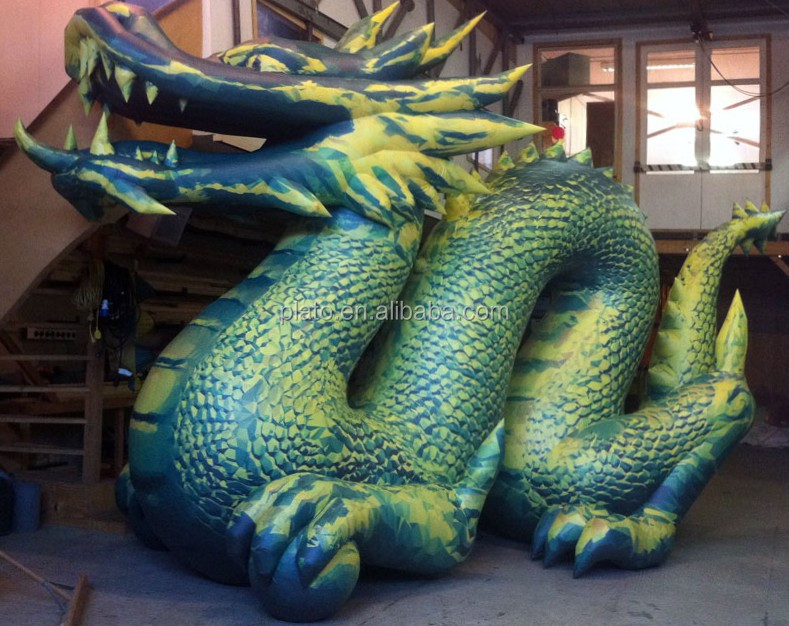 giant inflatable dragon
