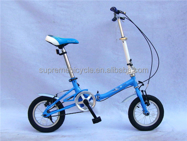 マウスkubao12インチスチール自転車子供の折りたたみ自転車良質折りたたみバイク問屋・仕入れ・卸・卸売り