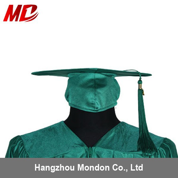 Graduation-Caps-for-Children-Shiny-Emerald-Green.jpg