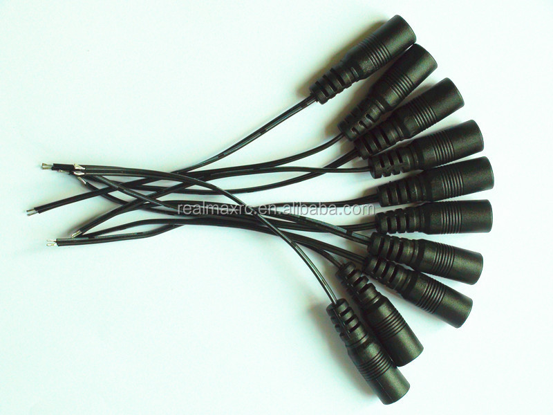 2.1mm/2.5mmdcプラグ電源リードコネクタケーブル仕入れ・メーカー・工場
