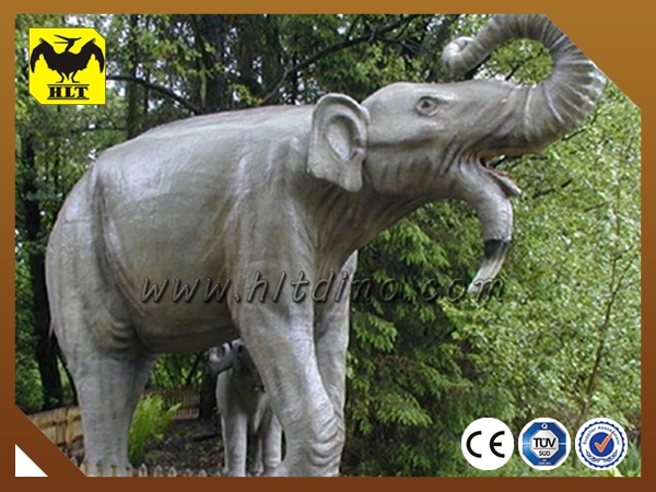 遊園地のためのグラスファイバーの象の像問屋・仕入れ・卸・卸売り