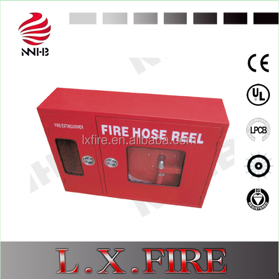 Double Door Hose Reel And Fire Extinguisher Cabinet Red Buy