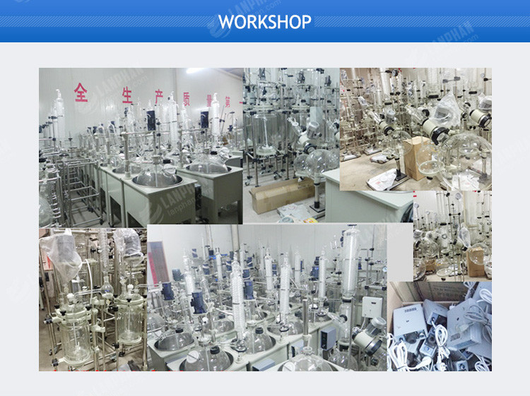 S212-50 Double-Layer Glass Reactor for sale