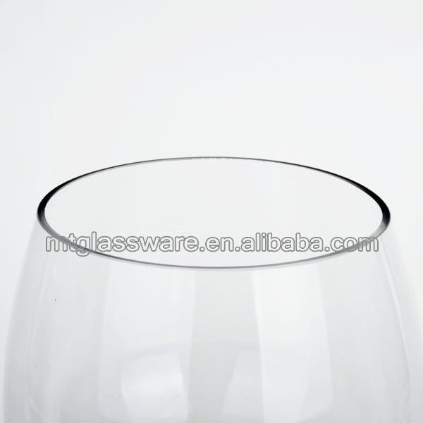 super large size red wine glass ,glass flower vase,big fish bowl
