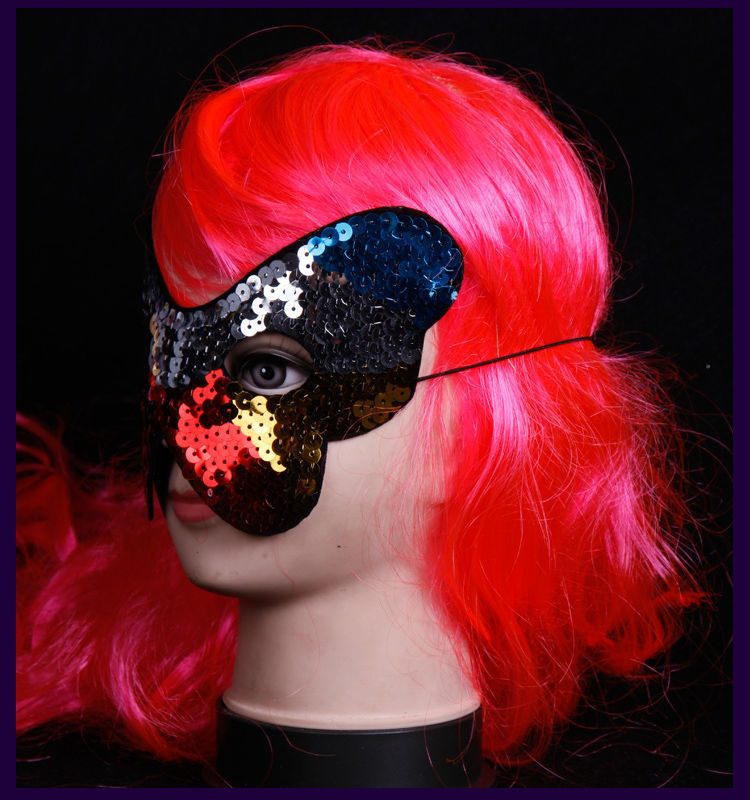 新しいデザインの蝶スパンコール卸売2015仮面舞踏会マスク仕入れ・メーカー・工場