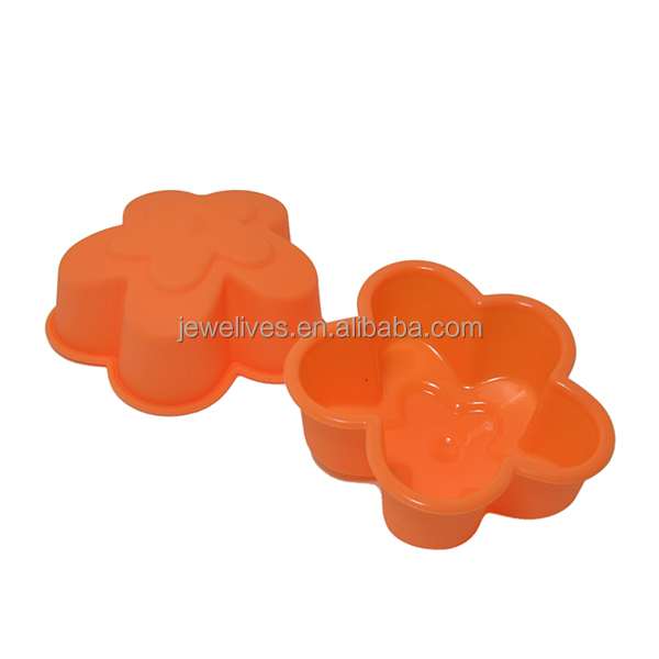 Reusable round shape FDA silicone muffin cake cups