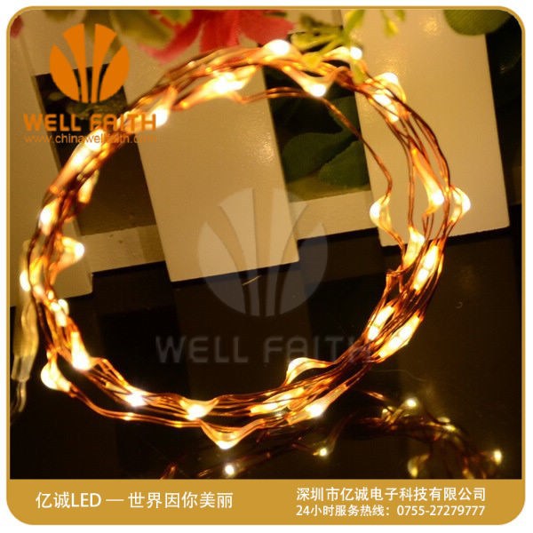Battery Powered Waterproof Led String Lights - Buy Led Underwater String Lights,Cr2032 Battery ...