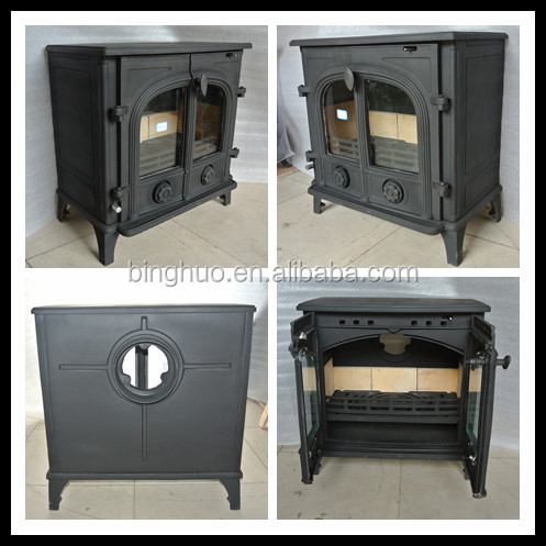 Cast Iron Wood Stove Parts For Sale Fireplace Glass Door 11kw