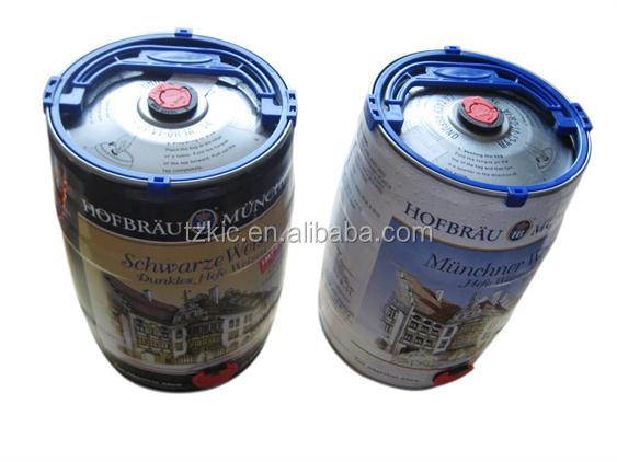 プラスチック製の丸い絶縁ビールのボトルのためのキャリア5lドイツビール缶問屋・仕入れ・卸・卸売り