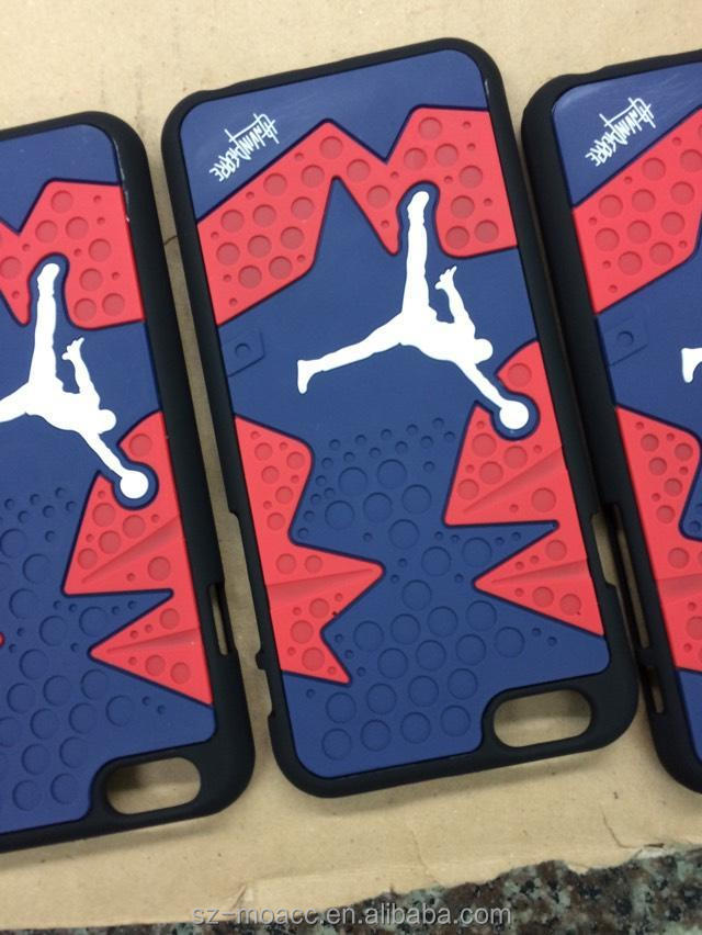 空気ヨルダン3dシリコンiphone6スニーカー用ケース問屋・仕入れ・卸・卸売り