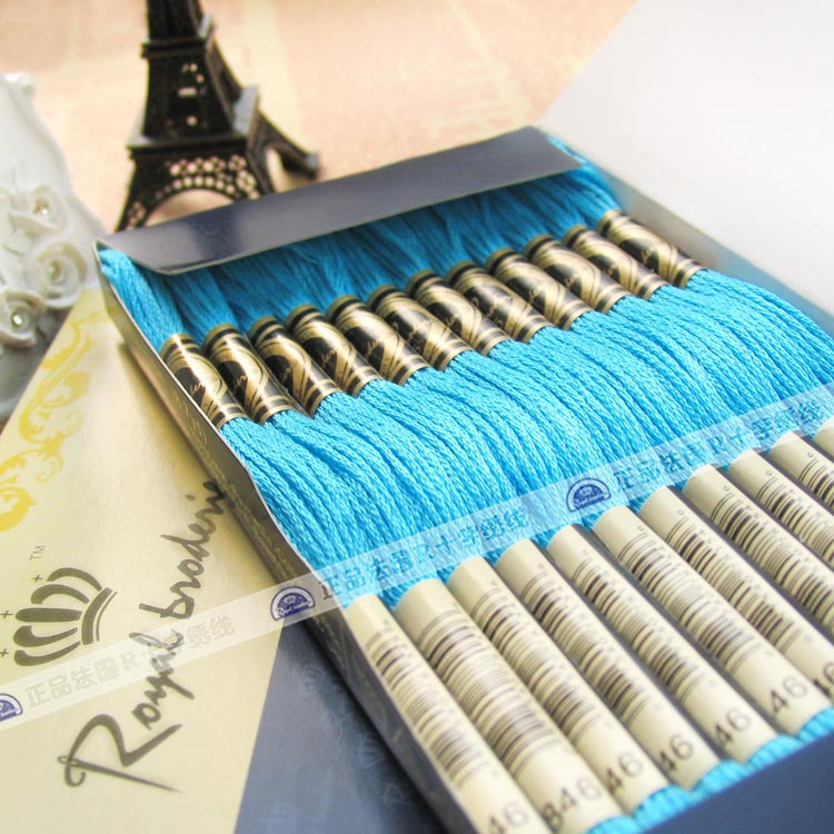 クロス ステッチ糸12 ピース/箱diy刺繍糸フロス仕入れ・メーカー・工場