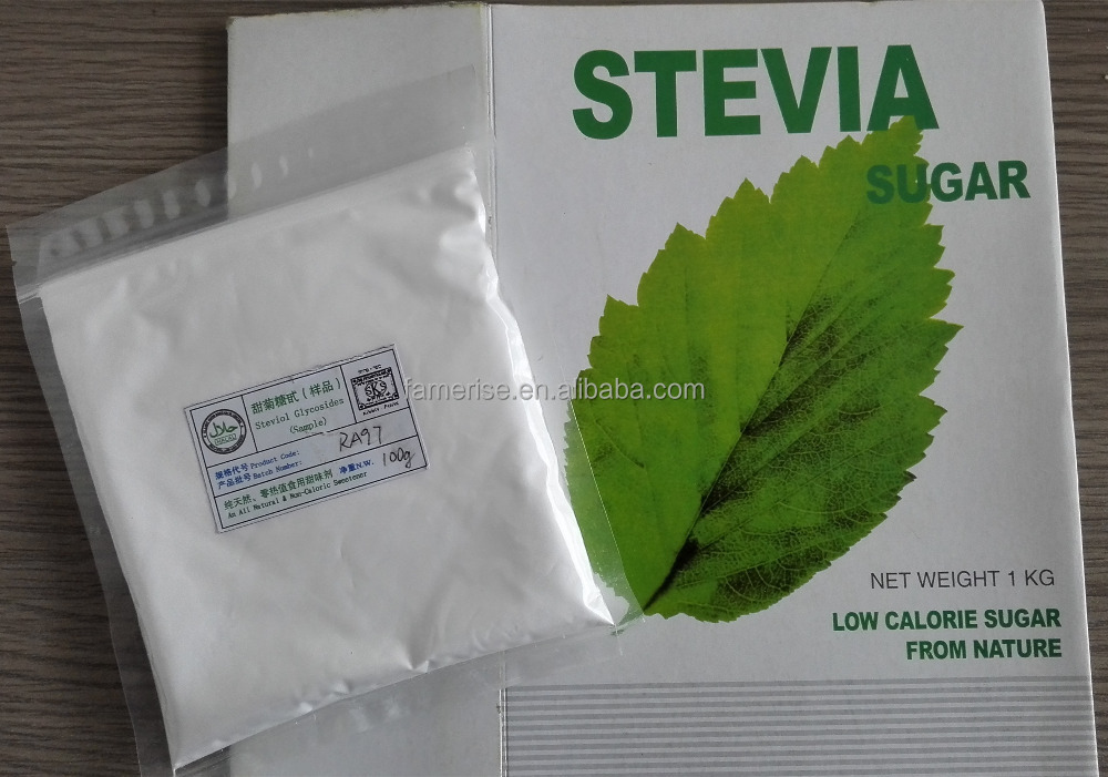 100 pure natural sweetener 98 rebaudioside a stevia leaf