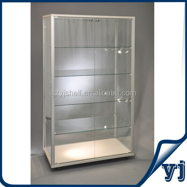 Custom Store Free Standing Lockable Glass Display