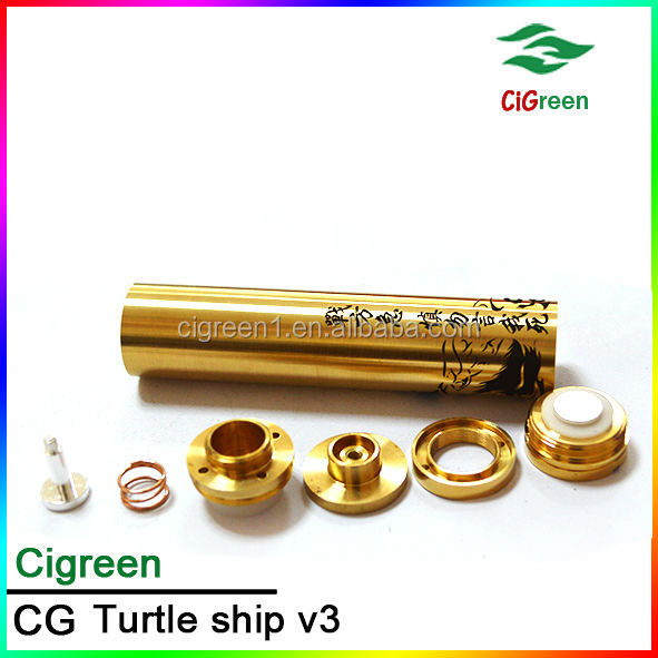 high quality mechanical mod turtle ship V1 V2 v3 mod, turtle ship v3 mod, with factory price