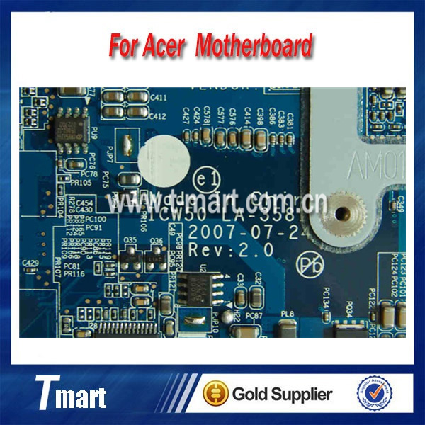100% working Laptop Motherboard for Acer icw50 la-3581p icy70 7520 ...