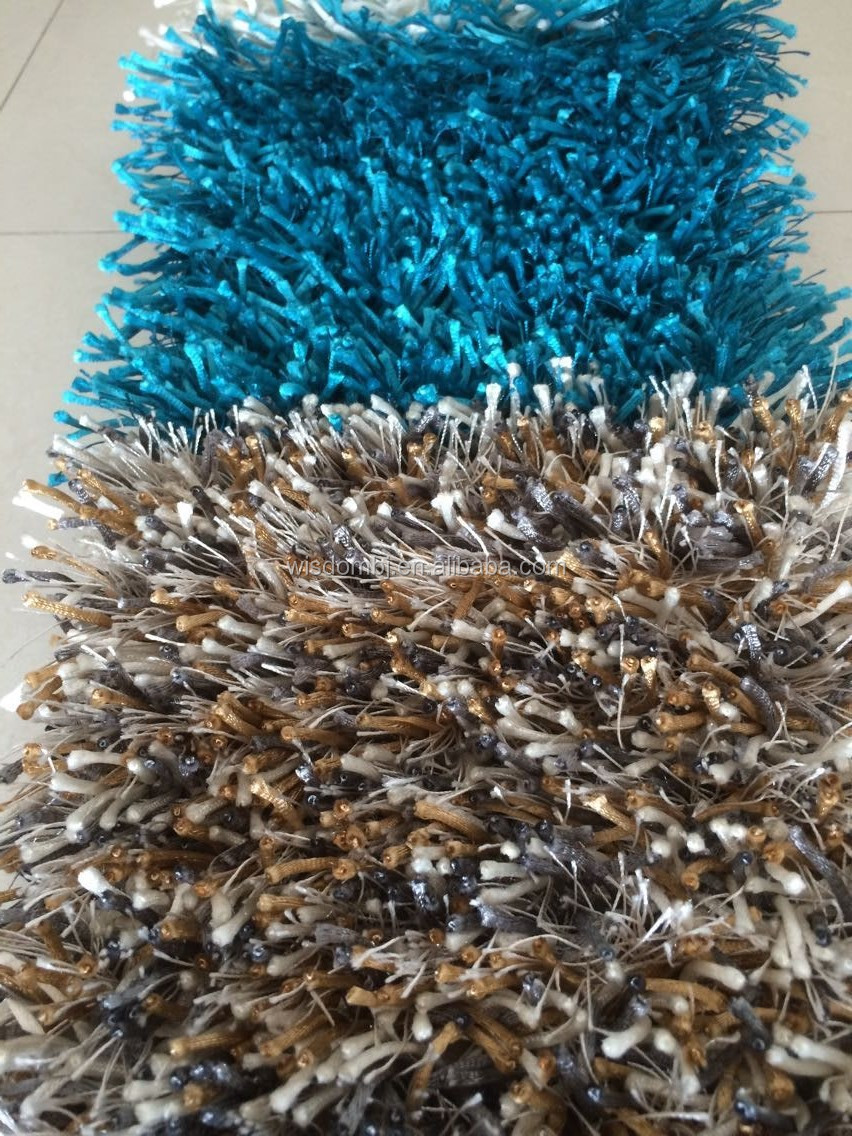 Hoogpolig hoogpolig tapijt polyester chinese knot silk tapijt ...