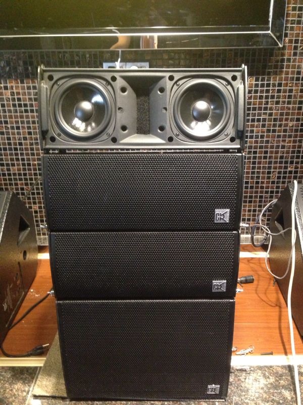 Pro Audio Indoor Sound System Mini Powered Active Line Array View