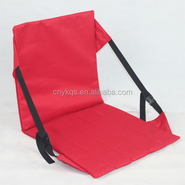 デラックスビーチ席熱い販売サッカークッション使用椅子ポータブル折りたたみスタジアムシートクッション仕入れ・メーカー・工場