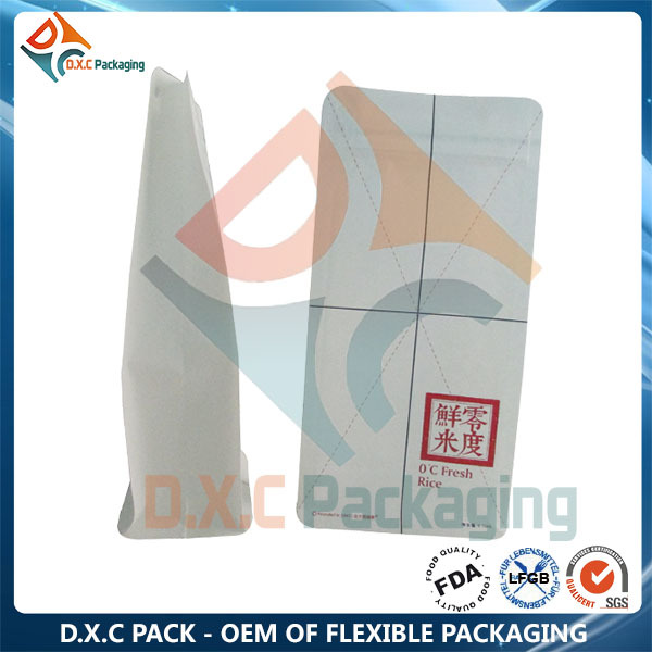 プラスチック製のハンドルジッパービニール袋5kg米の包装用仕入れ・メーカー・工場