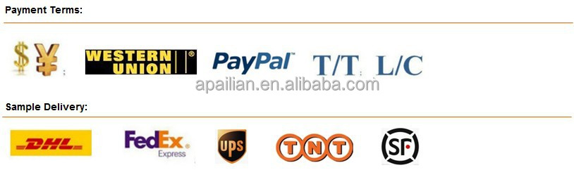 payment termas , sample delivery