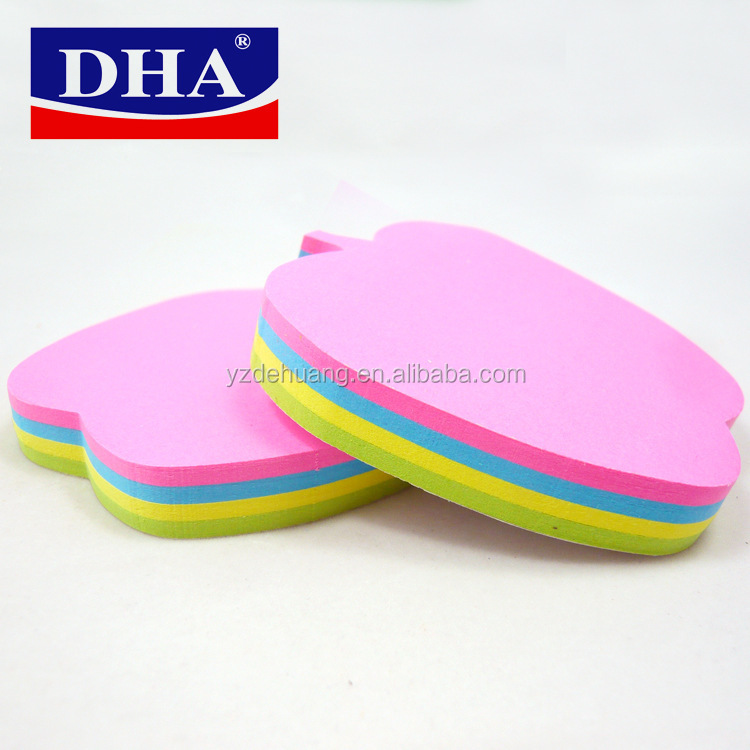 Apple Shaped Custom Sticky Notes Buy Apple Shaped Sticky Notes,Fruit