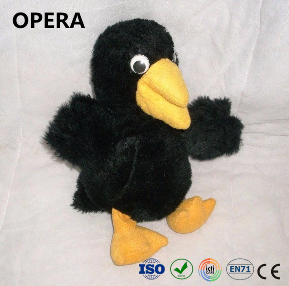 crow plush toy