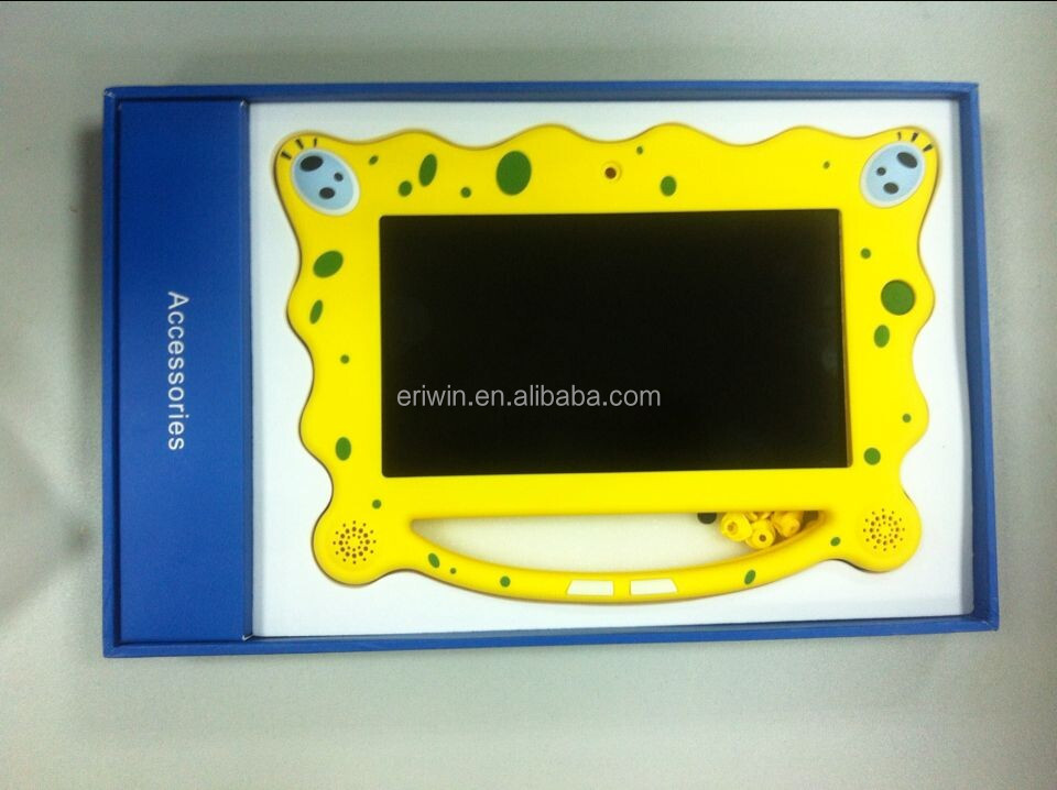 2014年7インチ子供とアンドロイドデュアルカメラ付タブレット4.2建て- 学習ソフト問屋・仕入れ・卸・卸売り